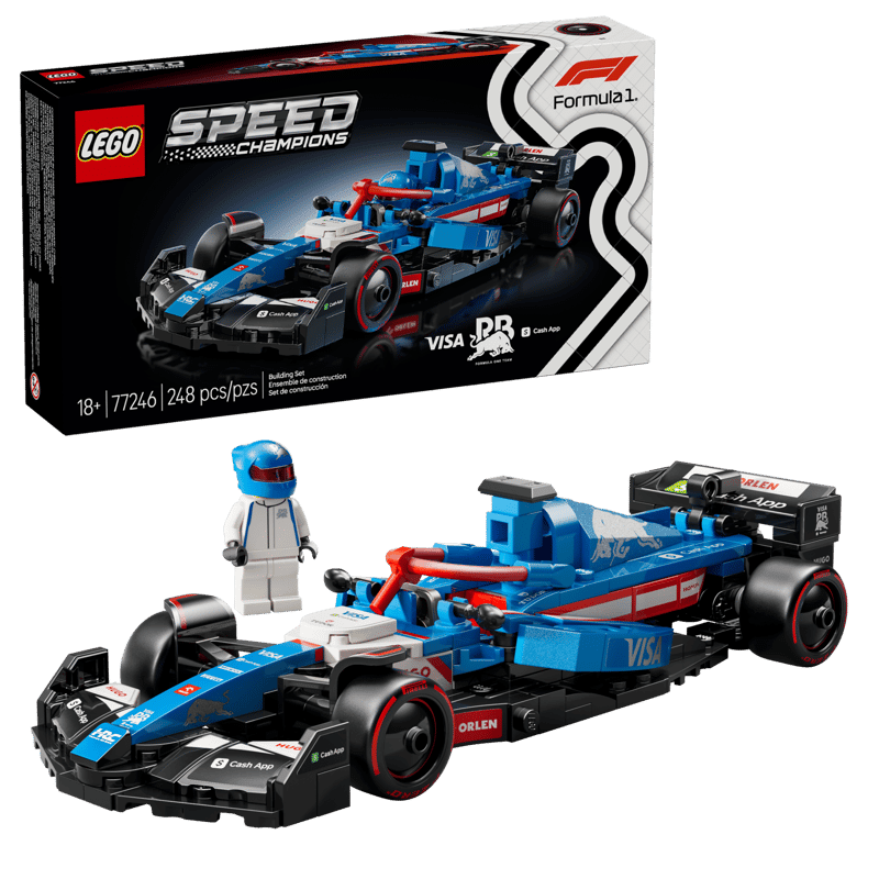 Lego Speed Champions Formula 1 Visa,Cash App, RedBull 77246 - WiredVillage Games - LEGO